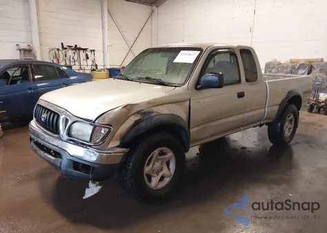 2004 Toyota Tacoma Base V6 из США, поврежденный, VIN 5TEWN72N14Z447424